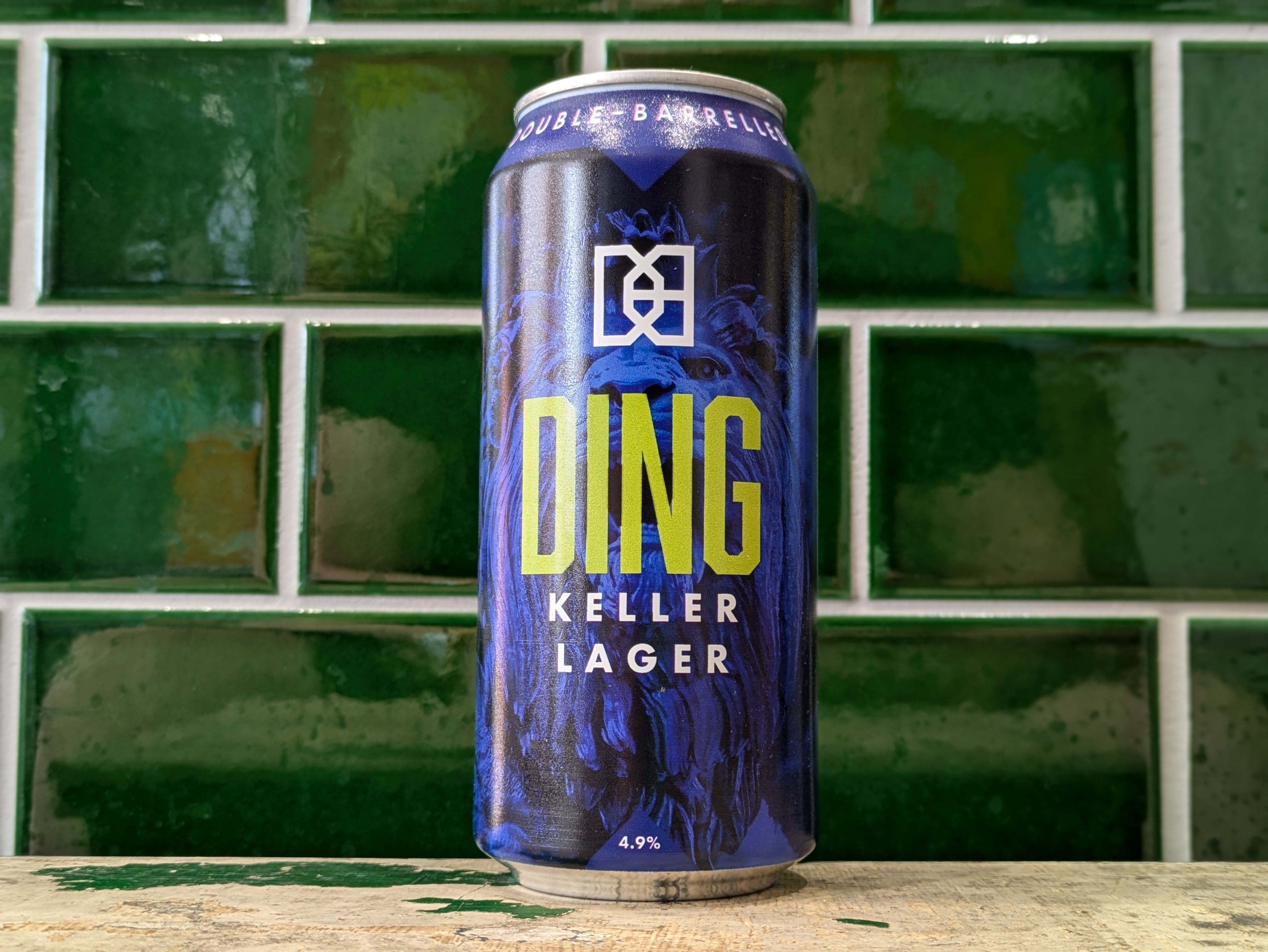 Double Barrelled  Ding : Keller Lager - Dead Time Beers