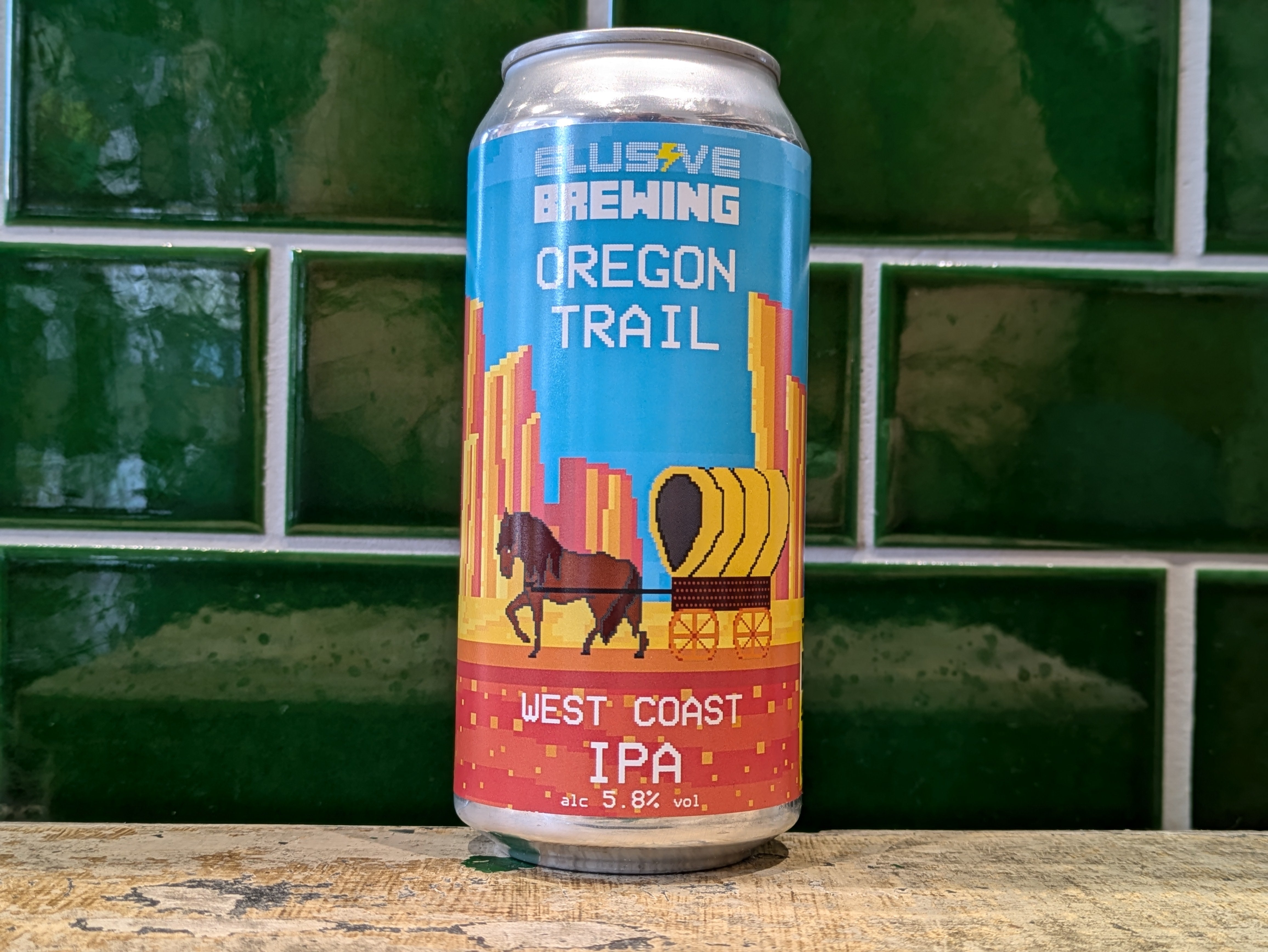 Elusive  Oregon Trail : West Coast IPA - Dead Time Beers