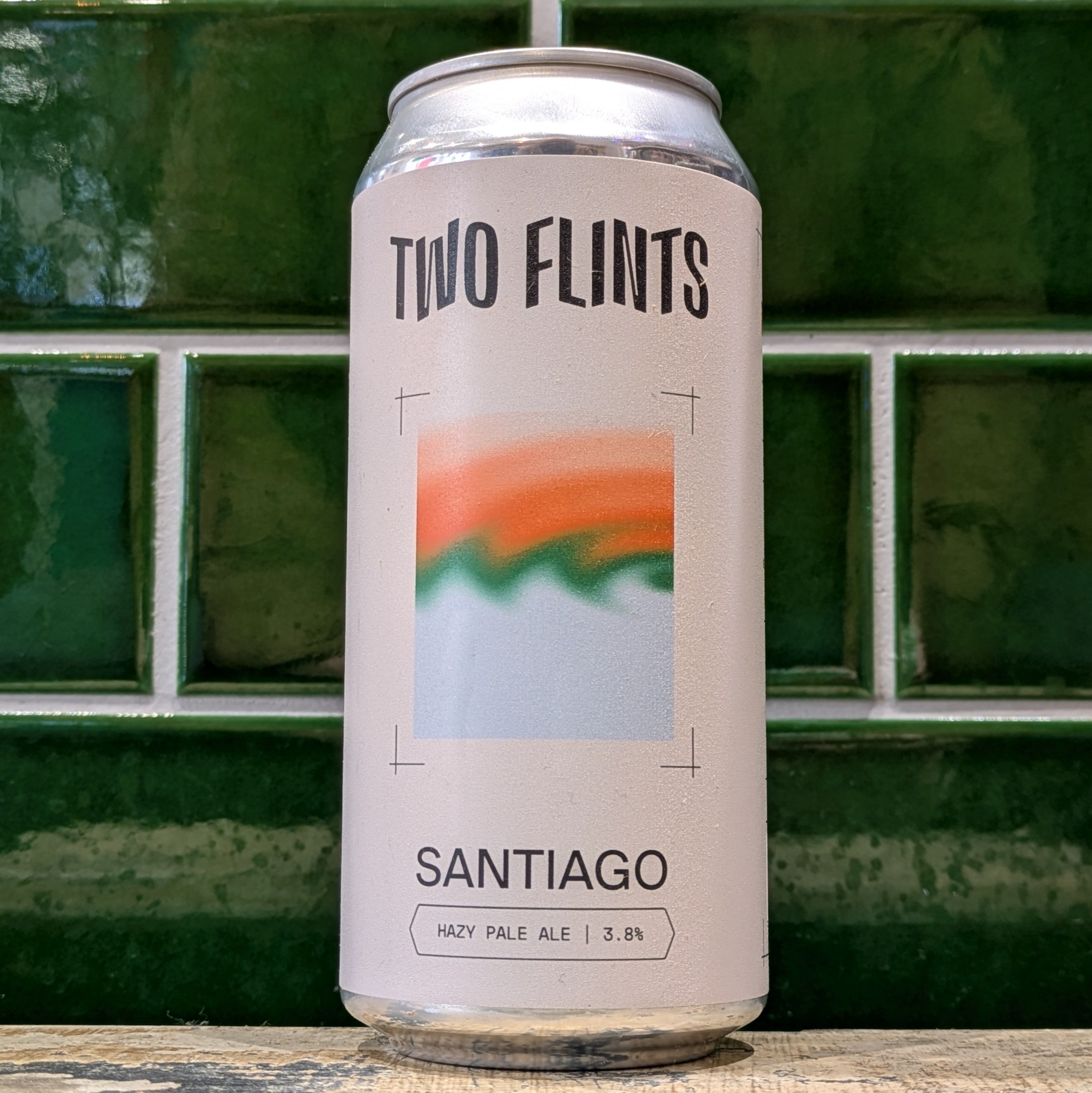 Two Flints  Santiago : Hazy Session Pale - Dead Time Beers