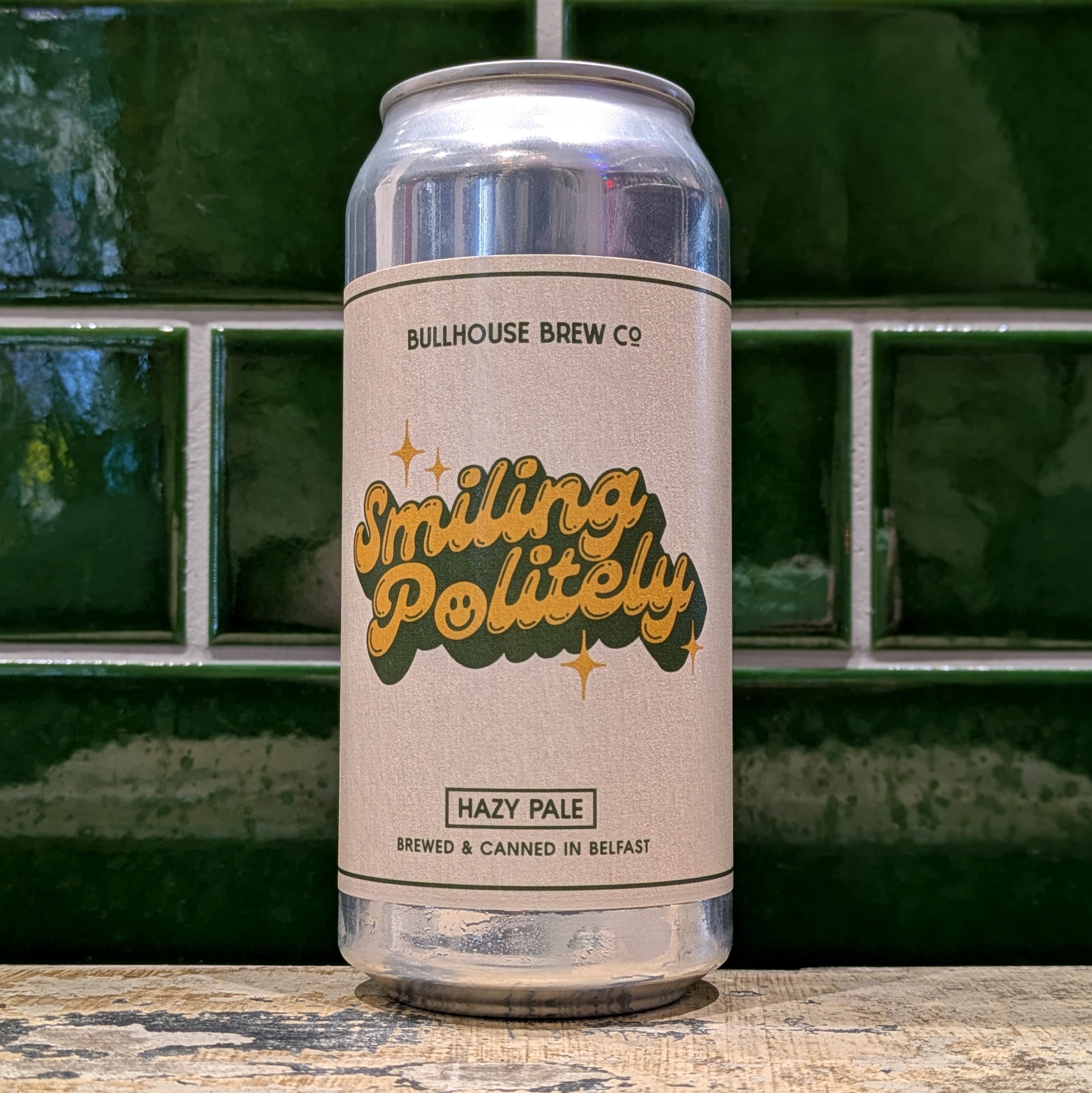 Bullhouse  Smiling Politely : Hazy Pale - Dead Time Beers