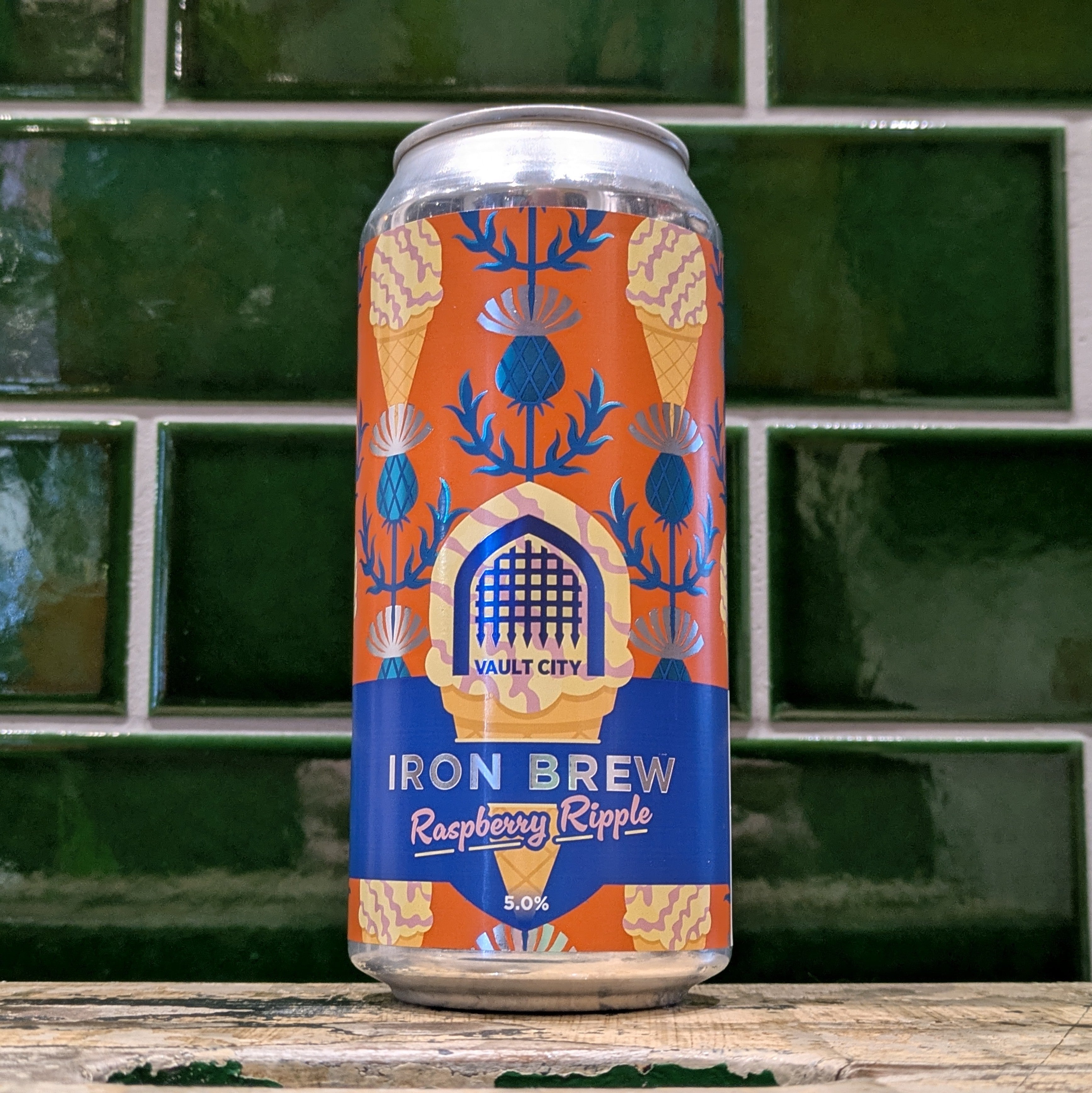 Vault City  Iron Brew Raspberry Ripple : Twisted Irn Bru Sour - Dead Time Beers