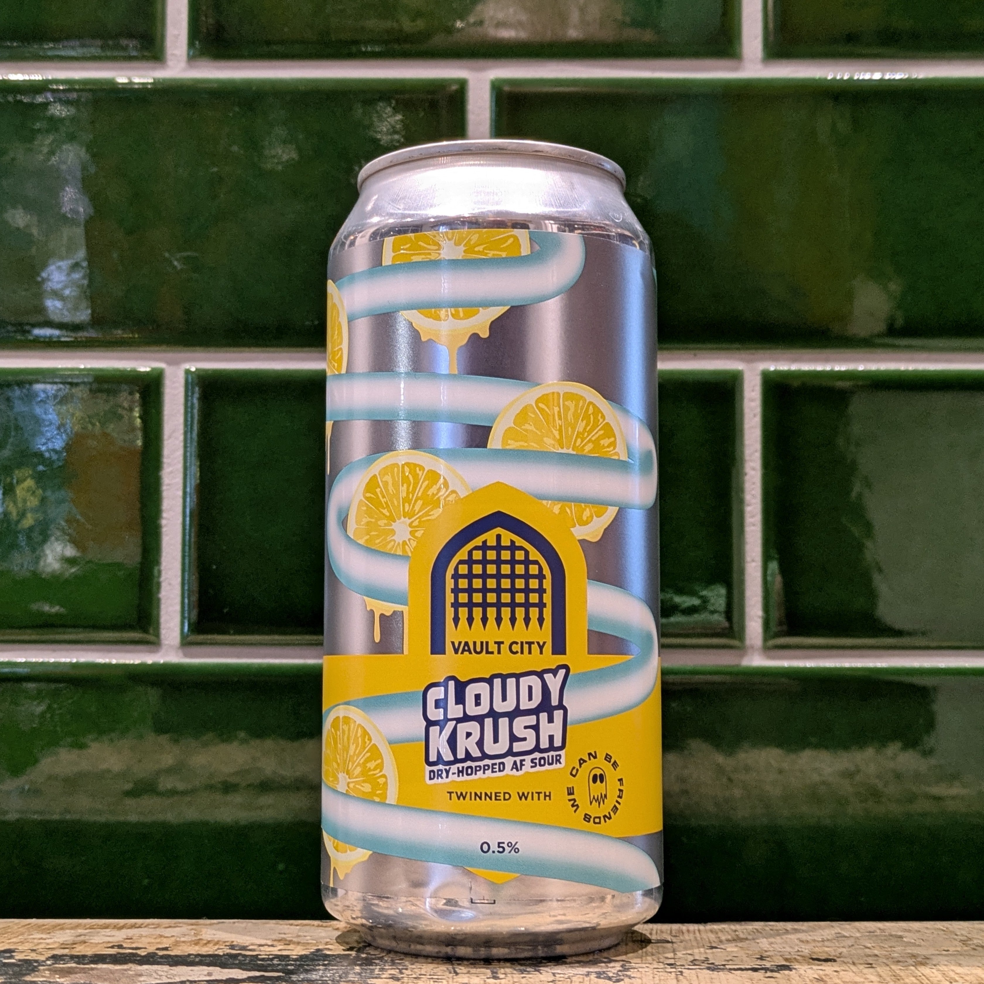 Vault City  Cloudy Krush : Alcohol Free Sour - Dead Time Beers