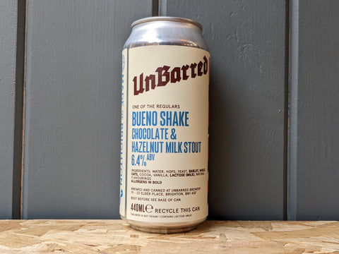 Unbarred | Bueno Shake