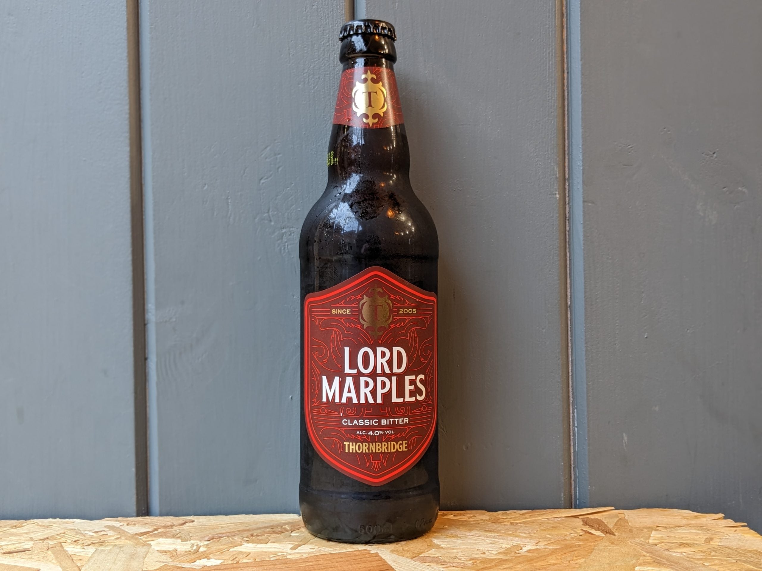 Thornbridge  Lord Marples : English Bitter 50cl - Dead Time Beers