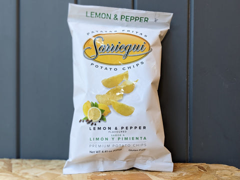 Chips Sarriegui | Lemon & Pepper Chips 125gr