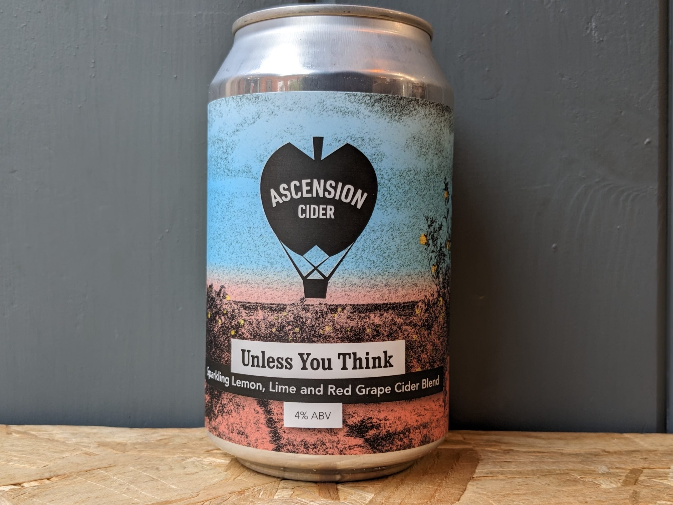 Ascension  Unless You Think : Citrus & Grape Cider - Dead Time Beers