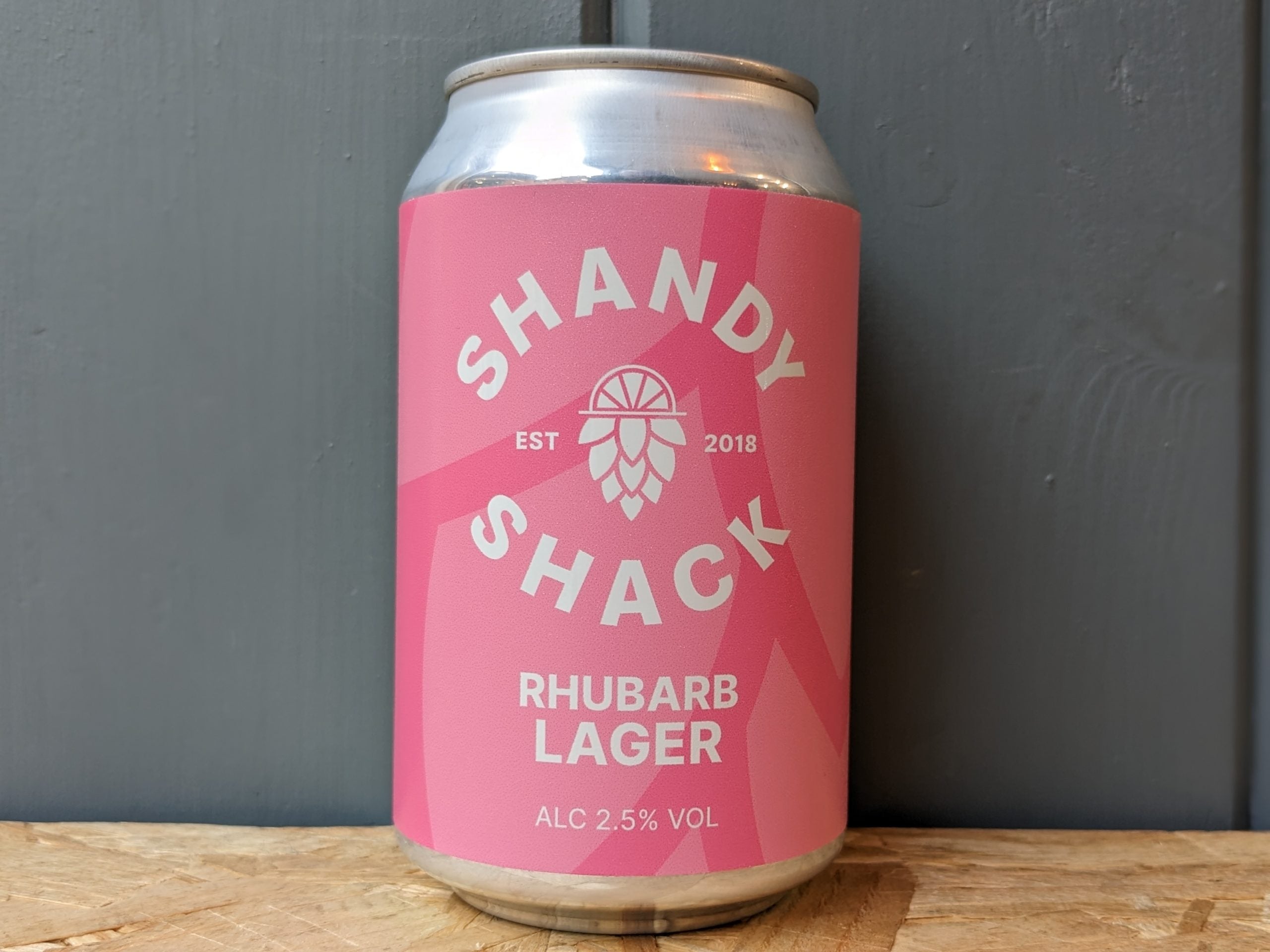 Shandy Shack  Rhubarb Lager : Lager Shandy - Dead Time Beers