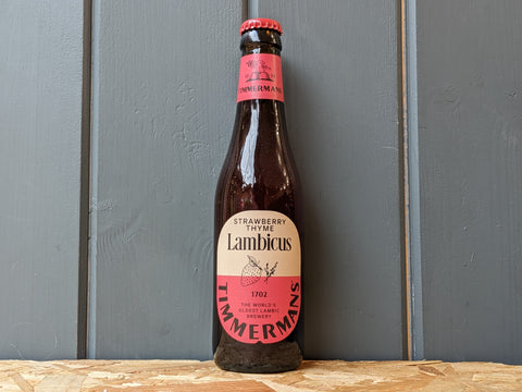 Timmermans | Strawberry & Thyme Lambic : Belgian Fruity Sour