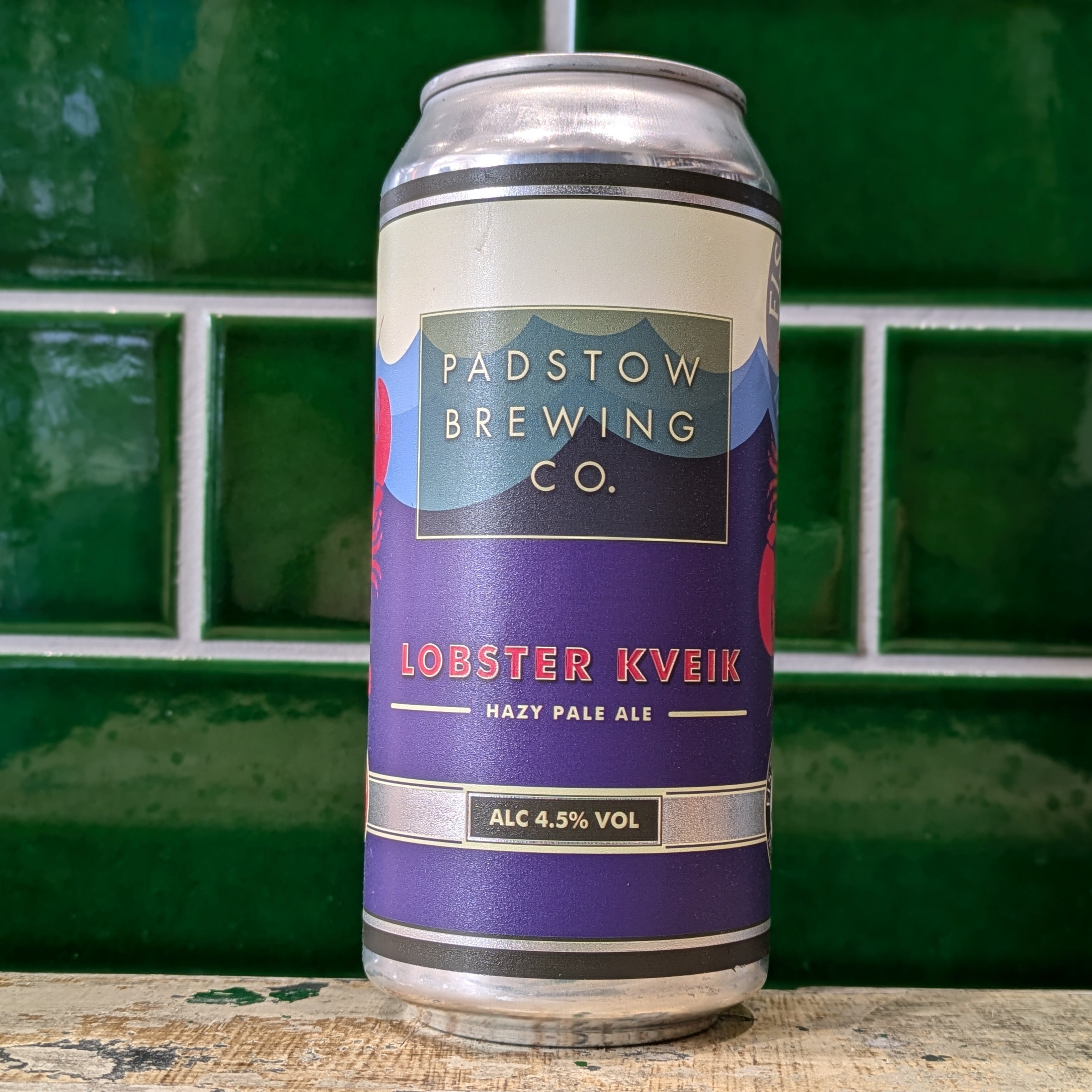 Padstow Brewing Co  Lobster Kviek : New England Pale - Dead Time Beers