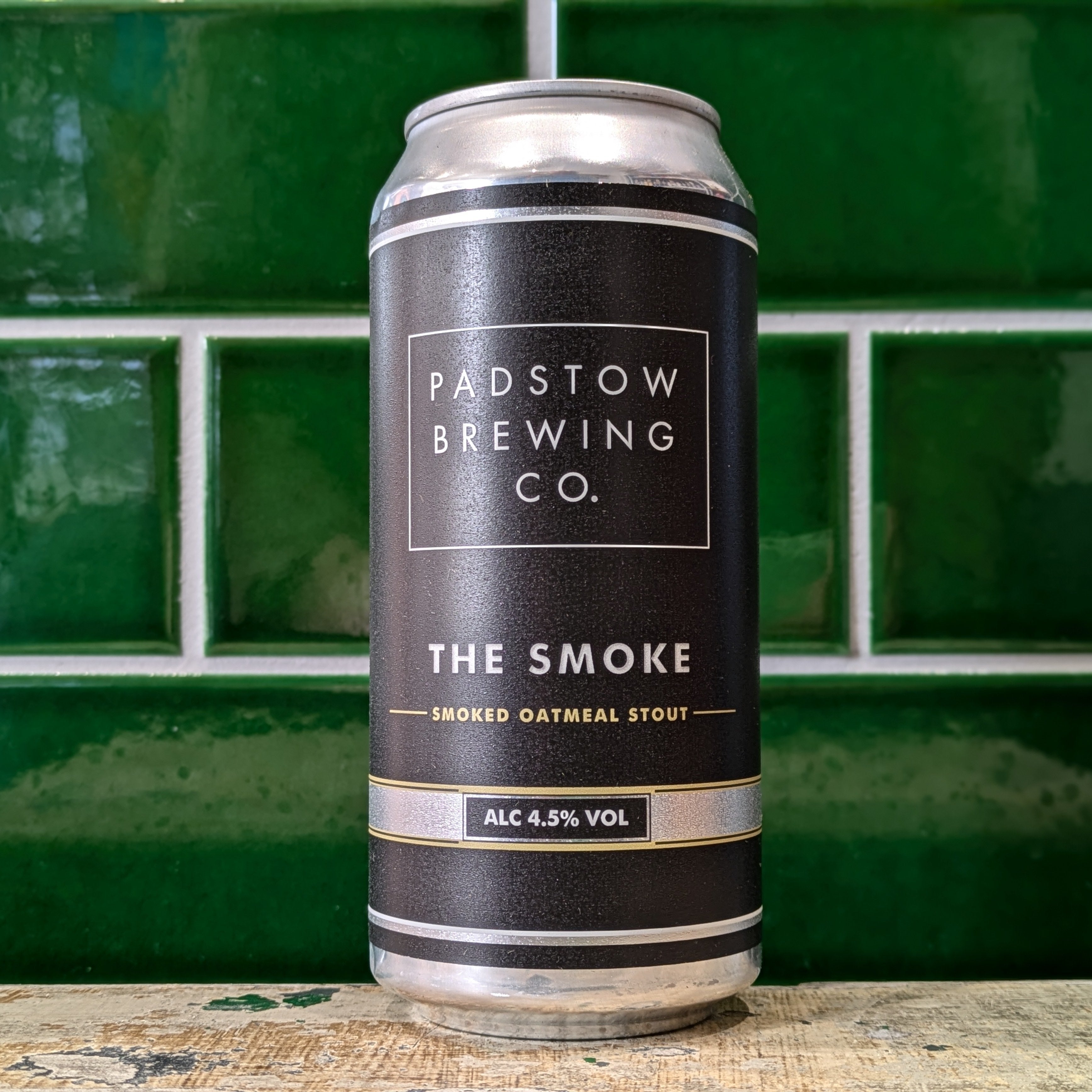 Padstow Brewing  The Smoke : Smoked Oat Stout - Dead Time Beers