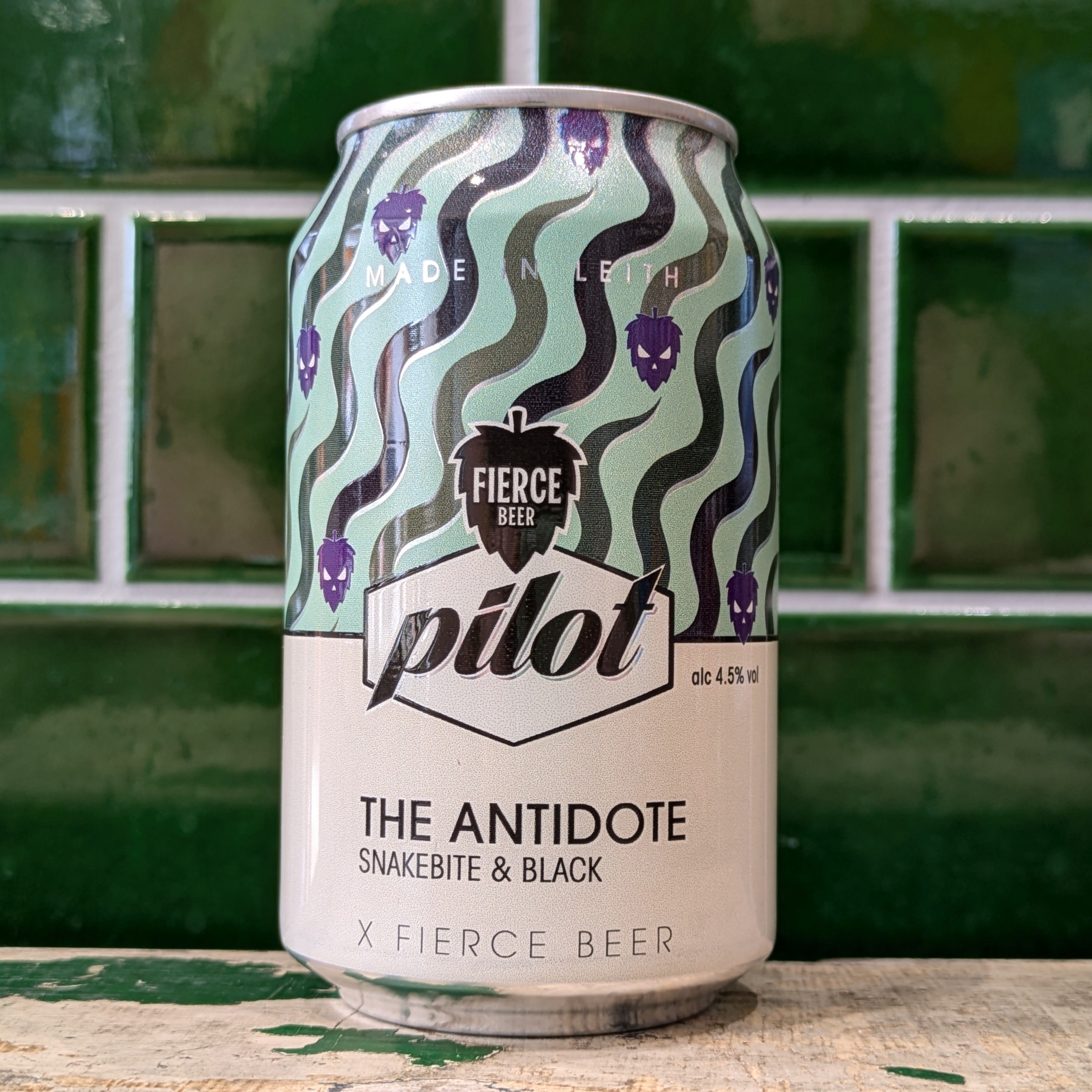 Pilot  The Antidote : Snakebite Style Lager - Dead Time Beers