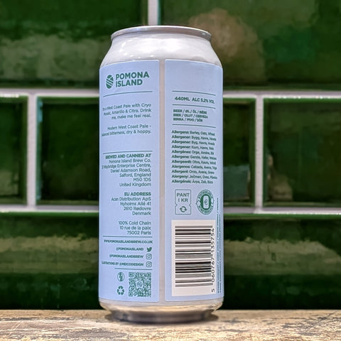 Pomona Island | Hypnotised By The Whirl : West Coast Pale Side View