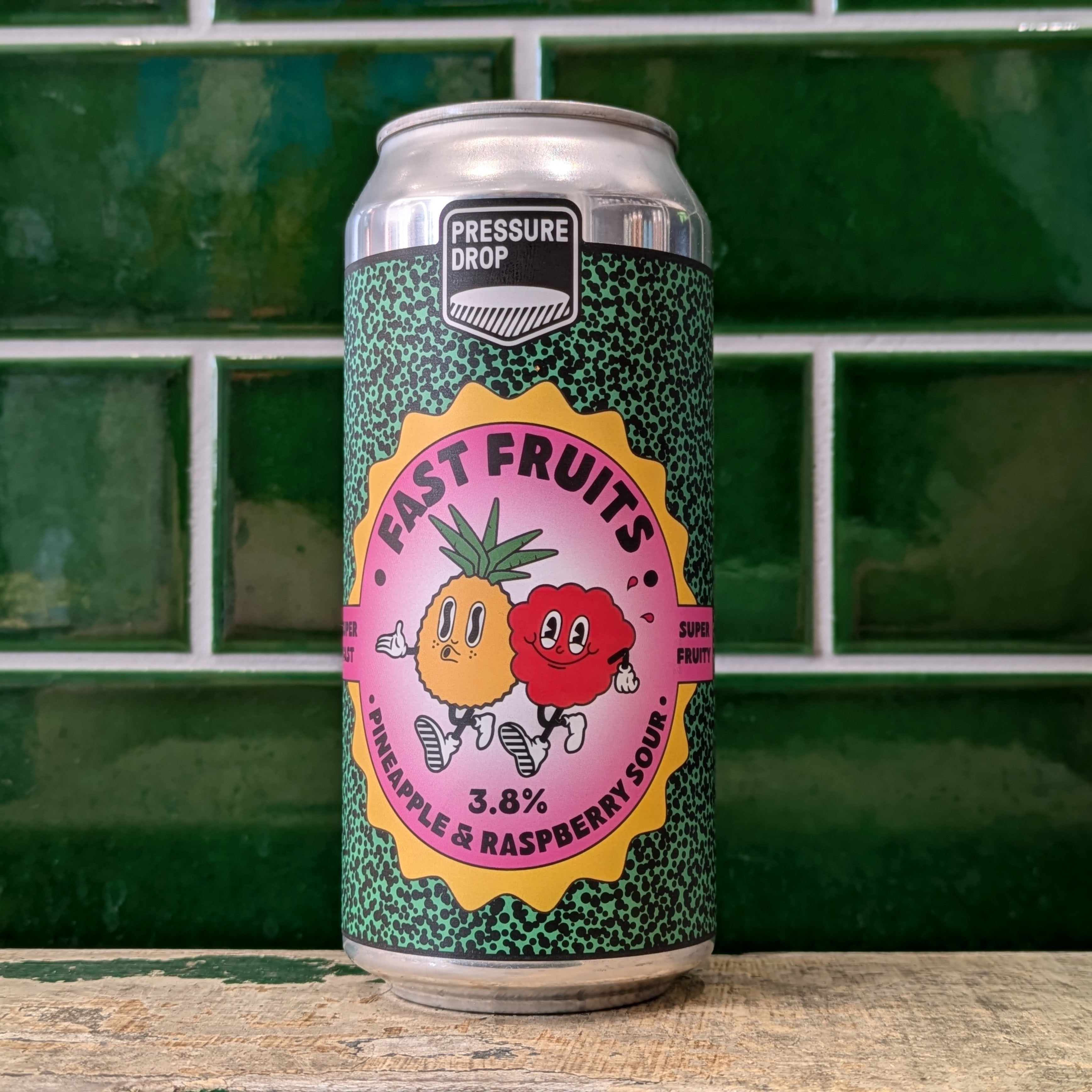 Pressure Drop  Fast Fruits : Pineapple and Raspberry Sour - Dead Time Beers