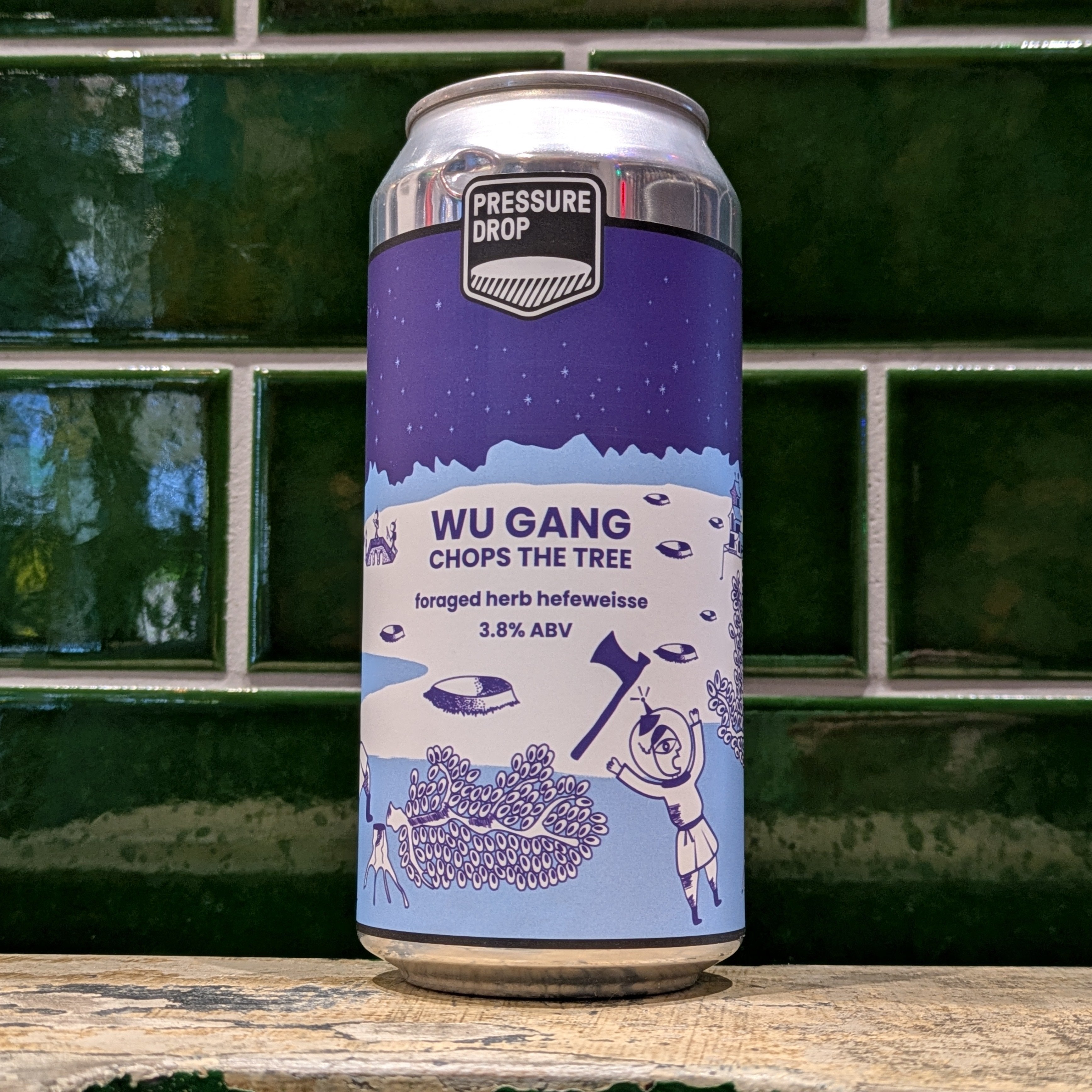 Pressure Drop  Wu Gang Chops The Tree : Hefeweizen - Dead Time Beers