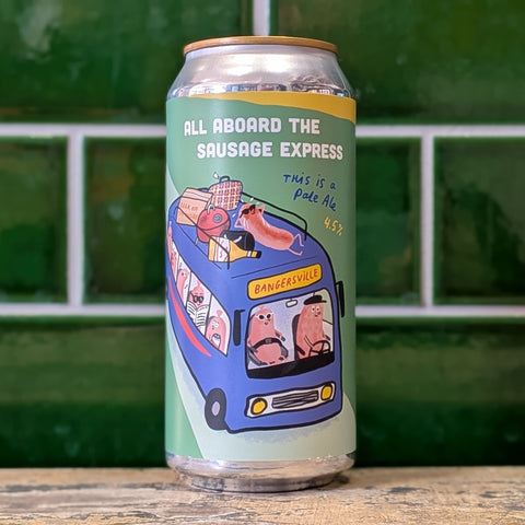 Pretty Decent Beer Co | All Aboard The Sausage Express