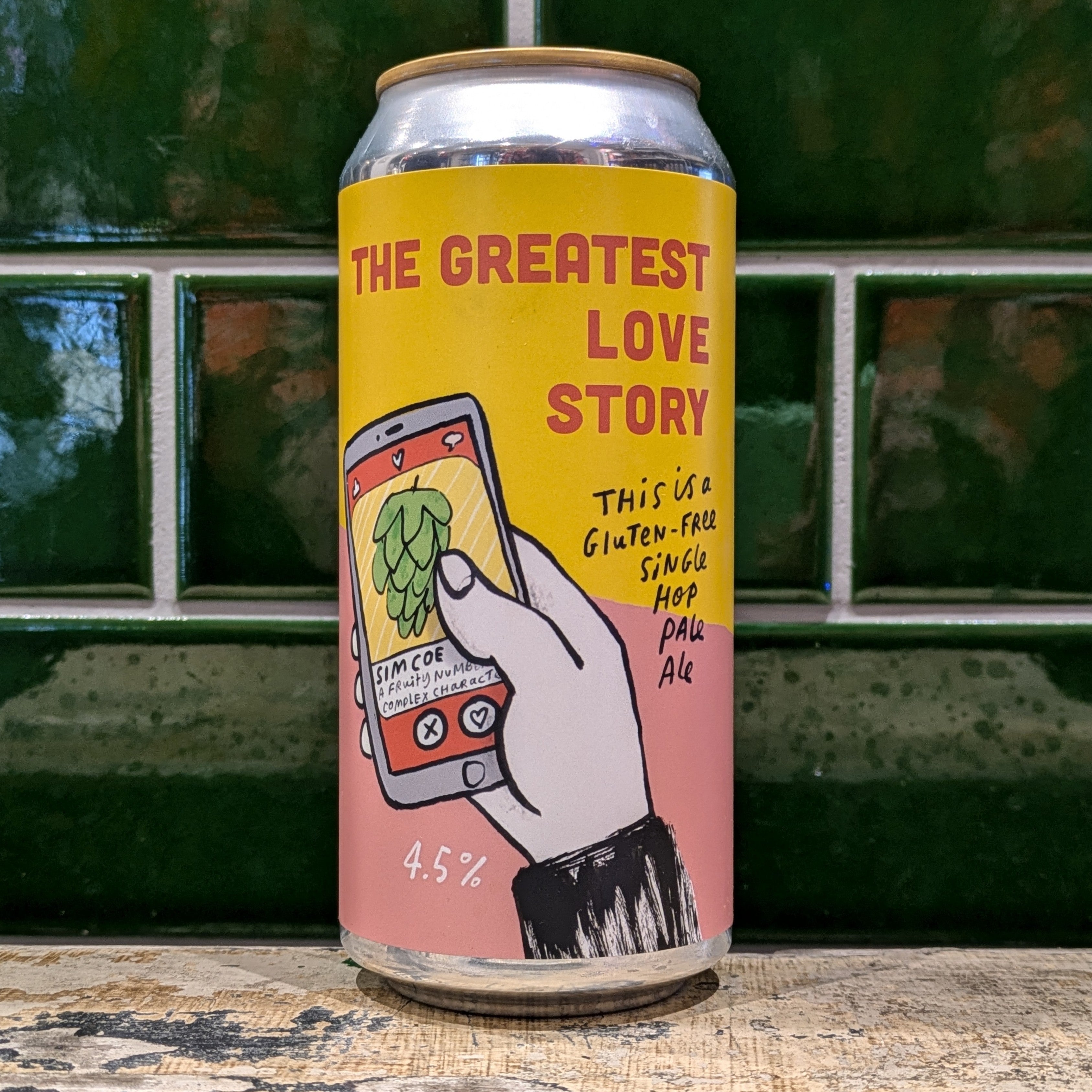 Pretty Decent Beer Co  The Greatest Love Story : Single Hop Pale - Dead Time Beers