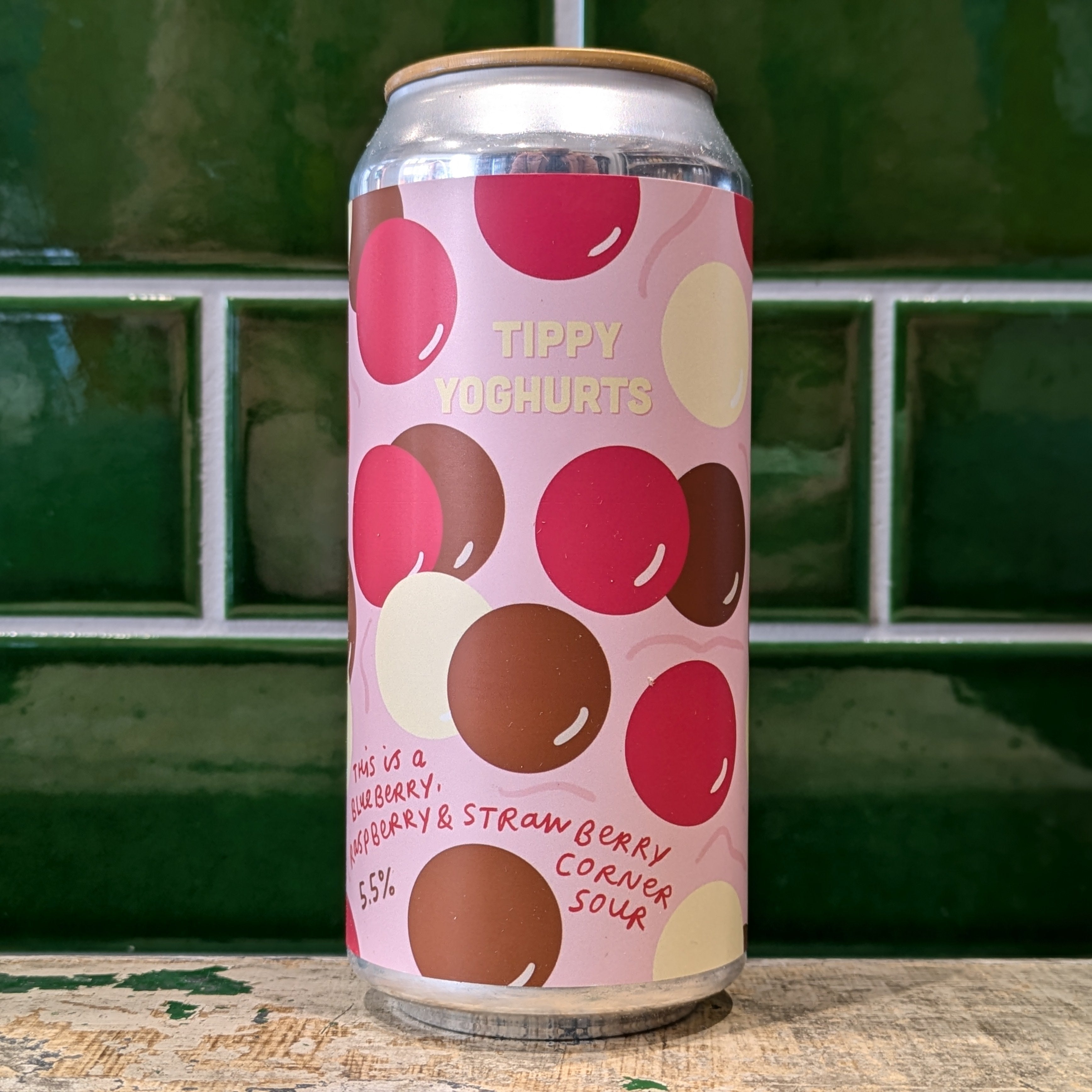 Pretty Decent Beer Co  Tippy Yoghurts : Fruity Sour - Dead Time Beers