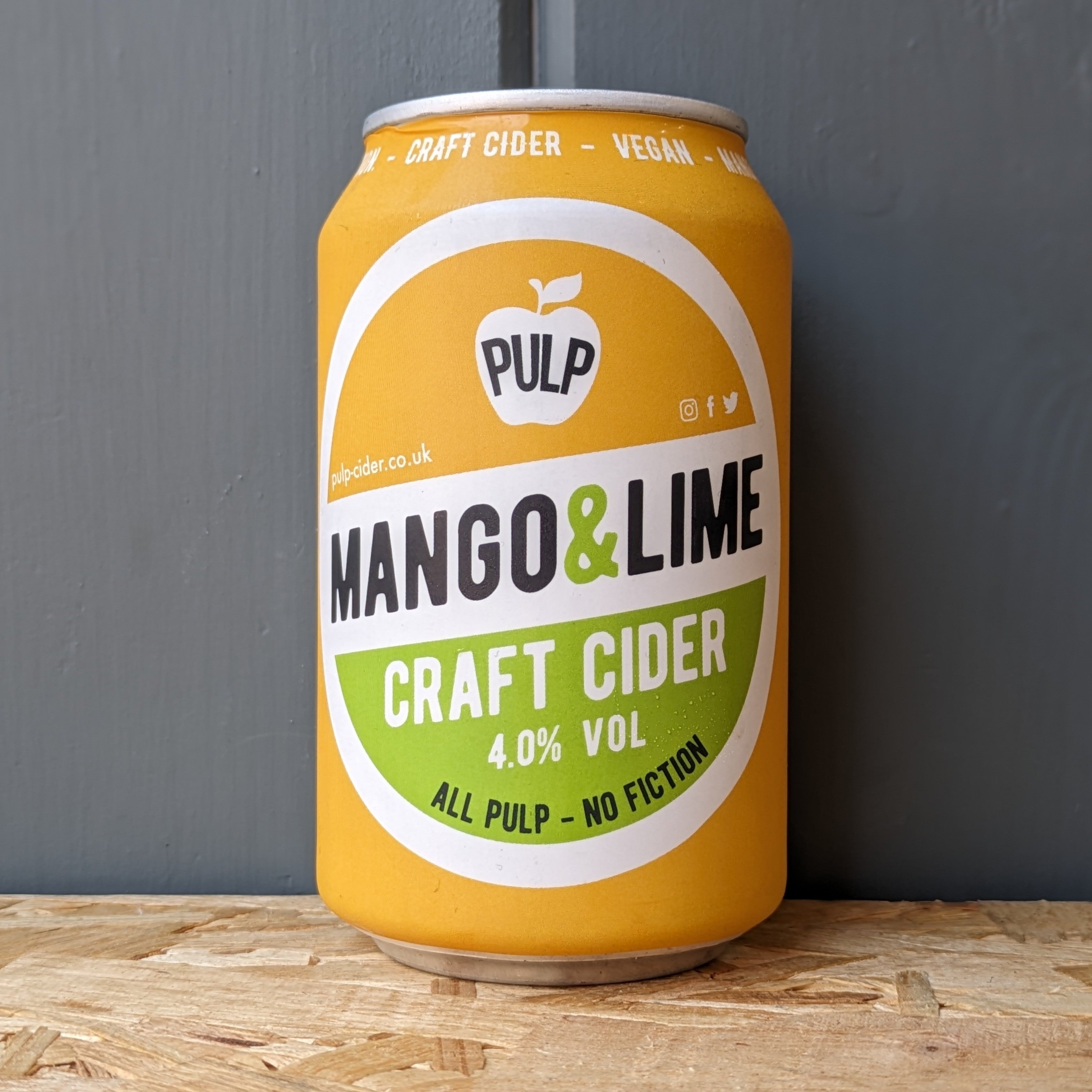 Pulp  Mango & Lime Cider - Dead Time Beers