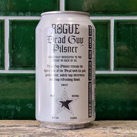 Rogue Ales | Dead Guy Pilsner Back