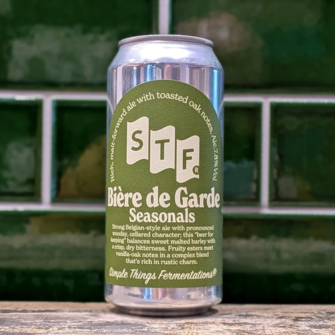 Simple Things Fermentation | Biere De Garde