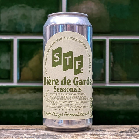 Simple Things Fermentation | Biere De Garde Back