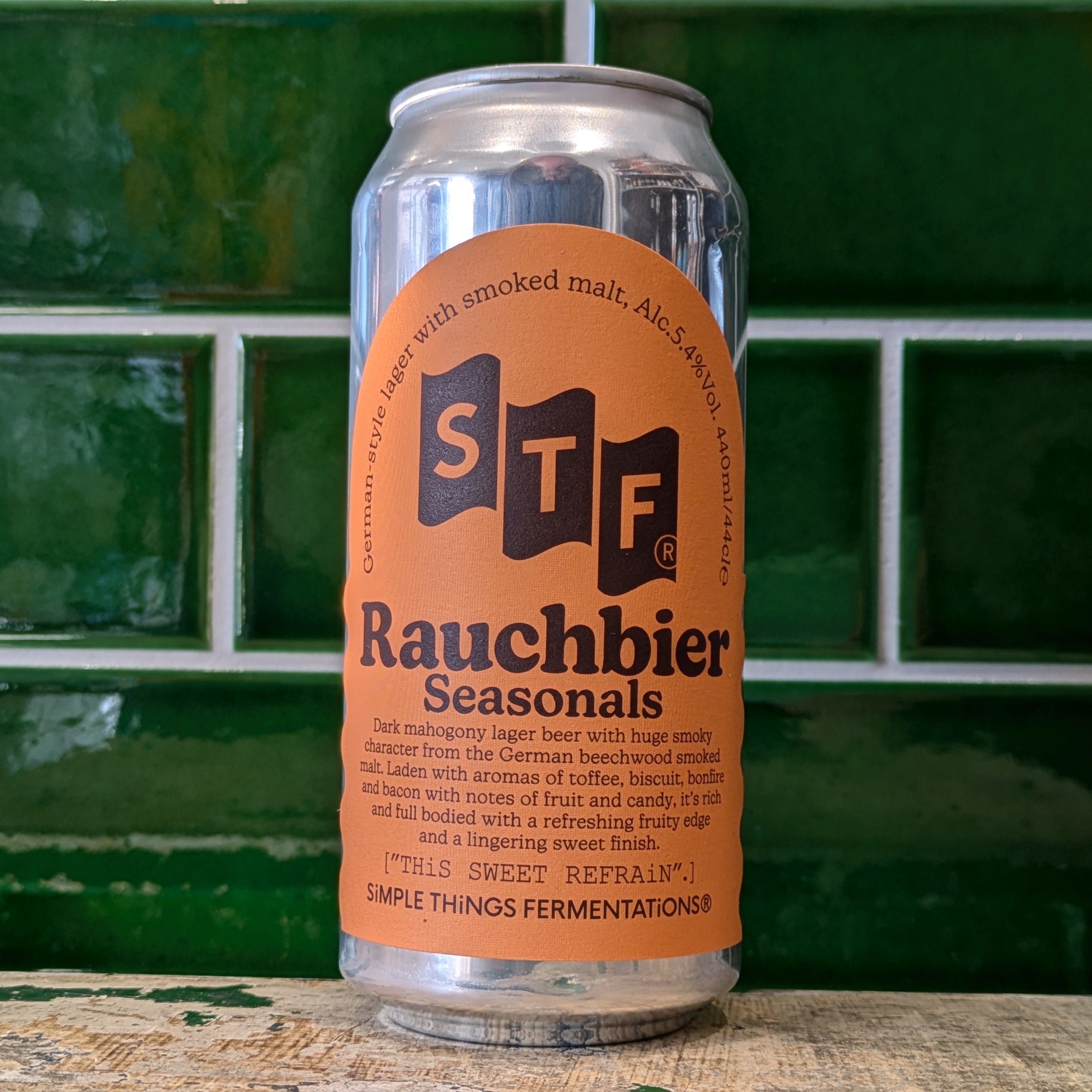 Simple Things Fermentation  Rauchbier : Smoked Lager - Dead Time Beers