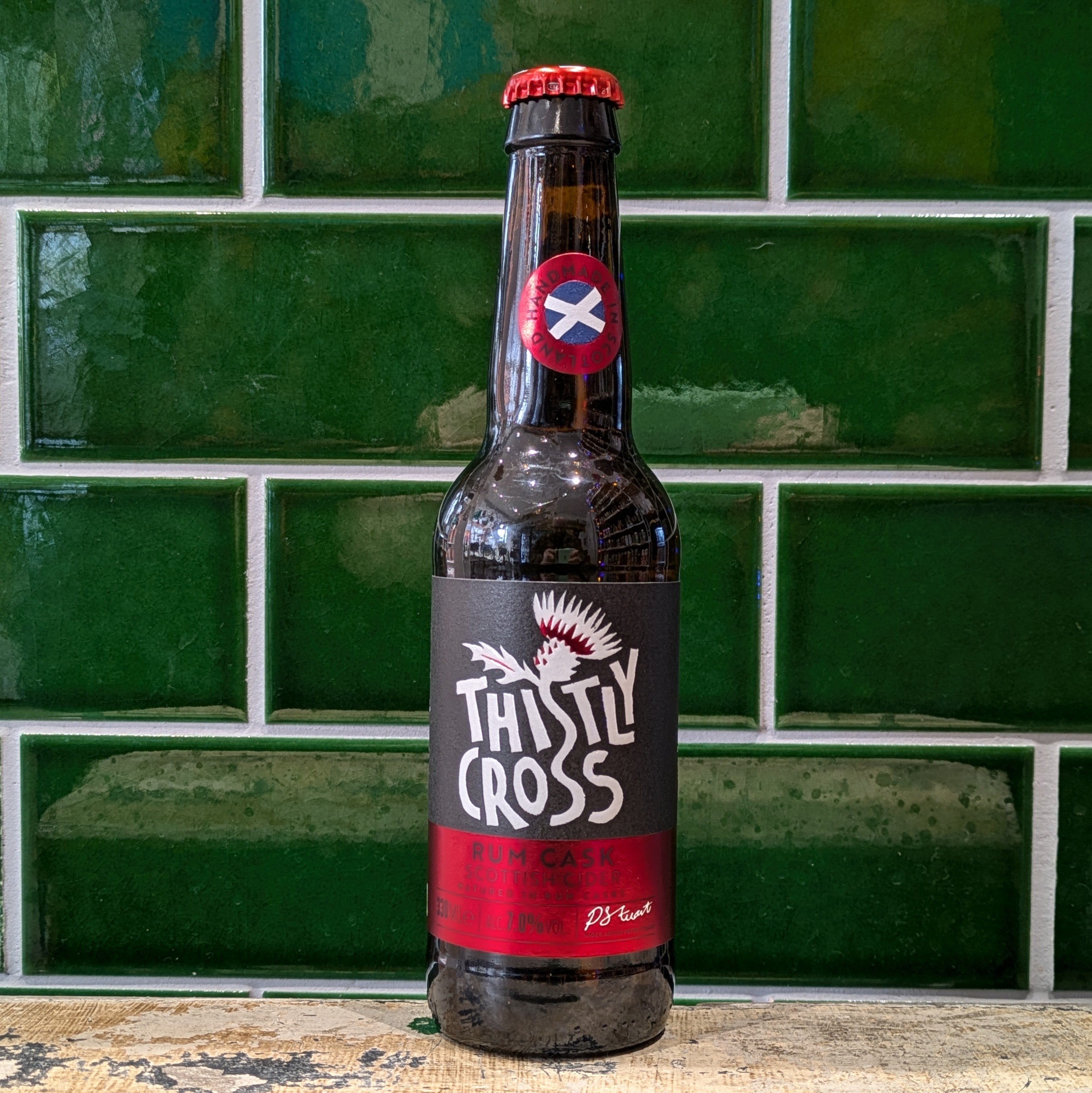 Thistly Cross  Rum Cask Cider Bottle - Dead Time Beers