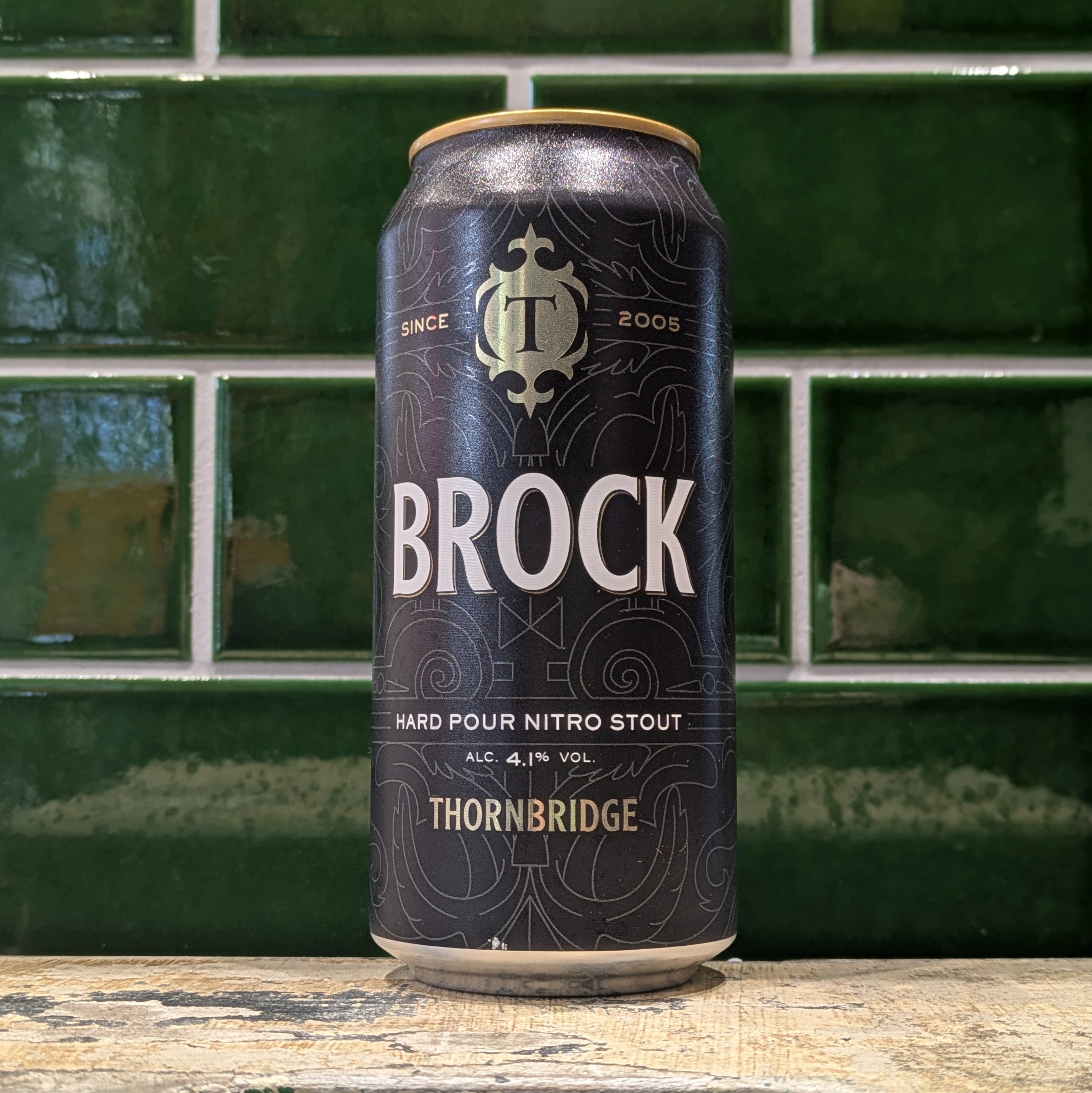 Thornbridge  Brock : Nitro Stout - Dead Time Beers