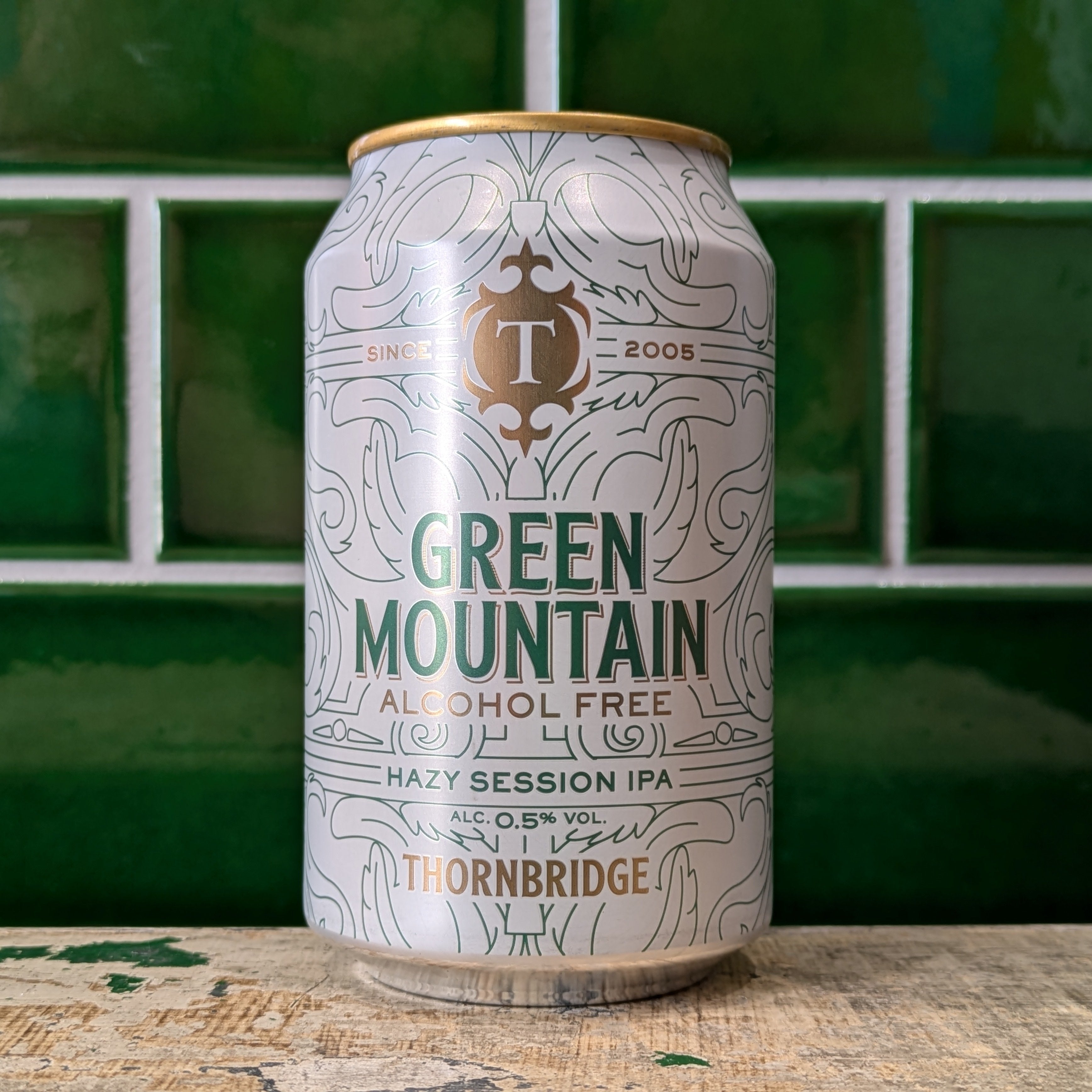 Thornbridge  Green Mountain Alcohol Free : Hazy AF IPA - Dead Time Beers