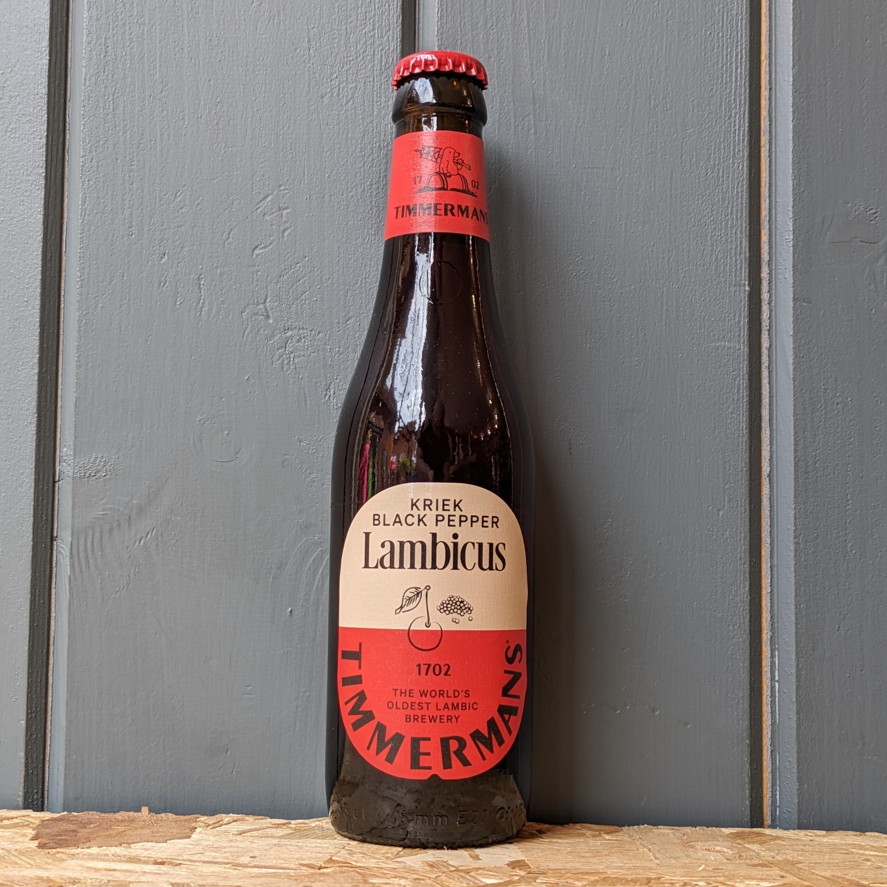 Timmermans  Cherry & Black Pepper Lambic : Belgian Kriek Sour - Dead Time Beers