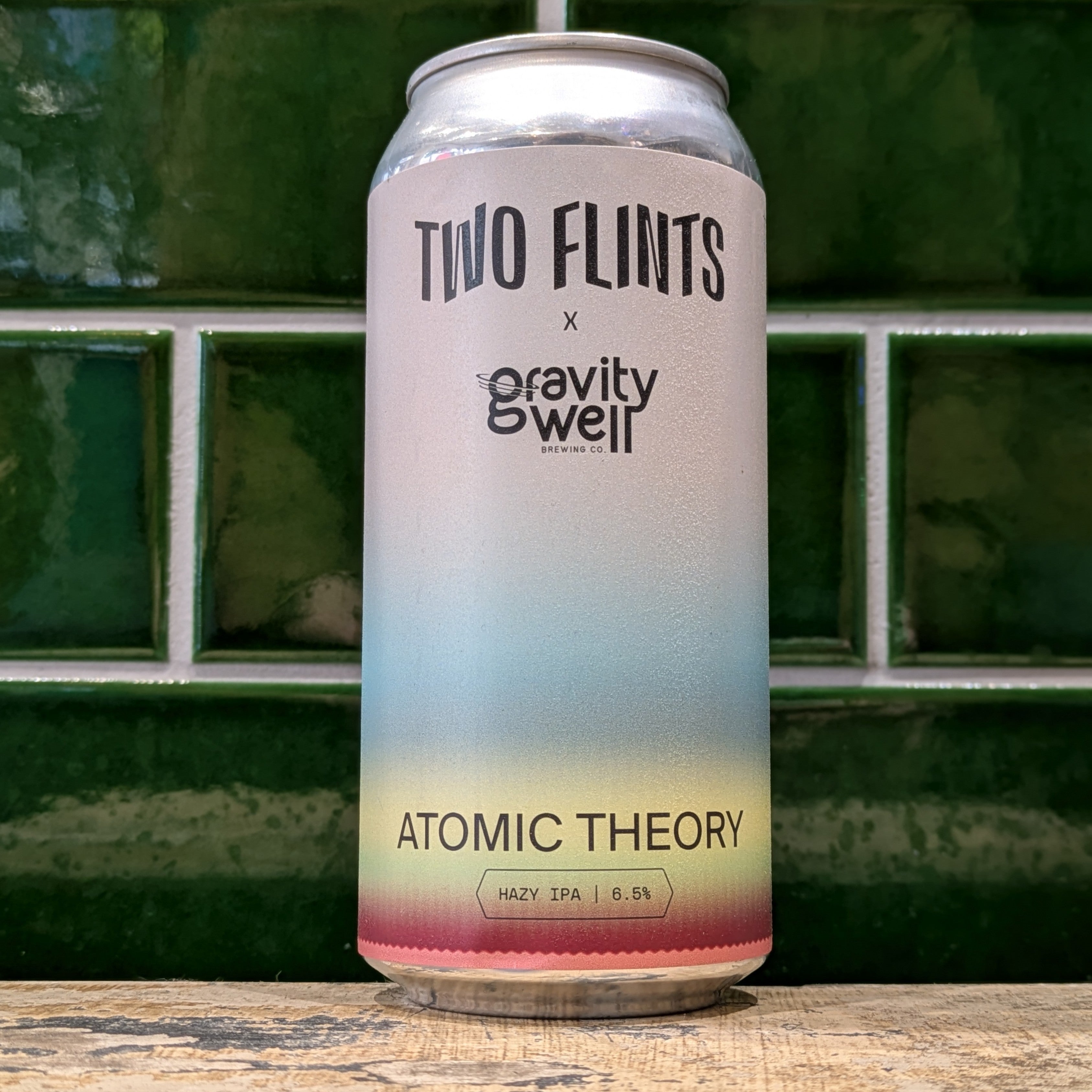 Two Flints  Atomic Theory : Hazy IPA - Dead Time Beers