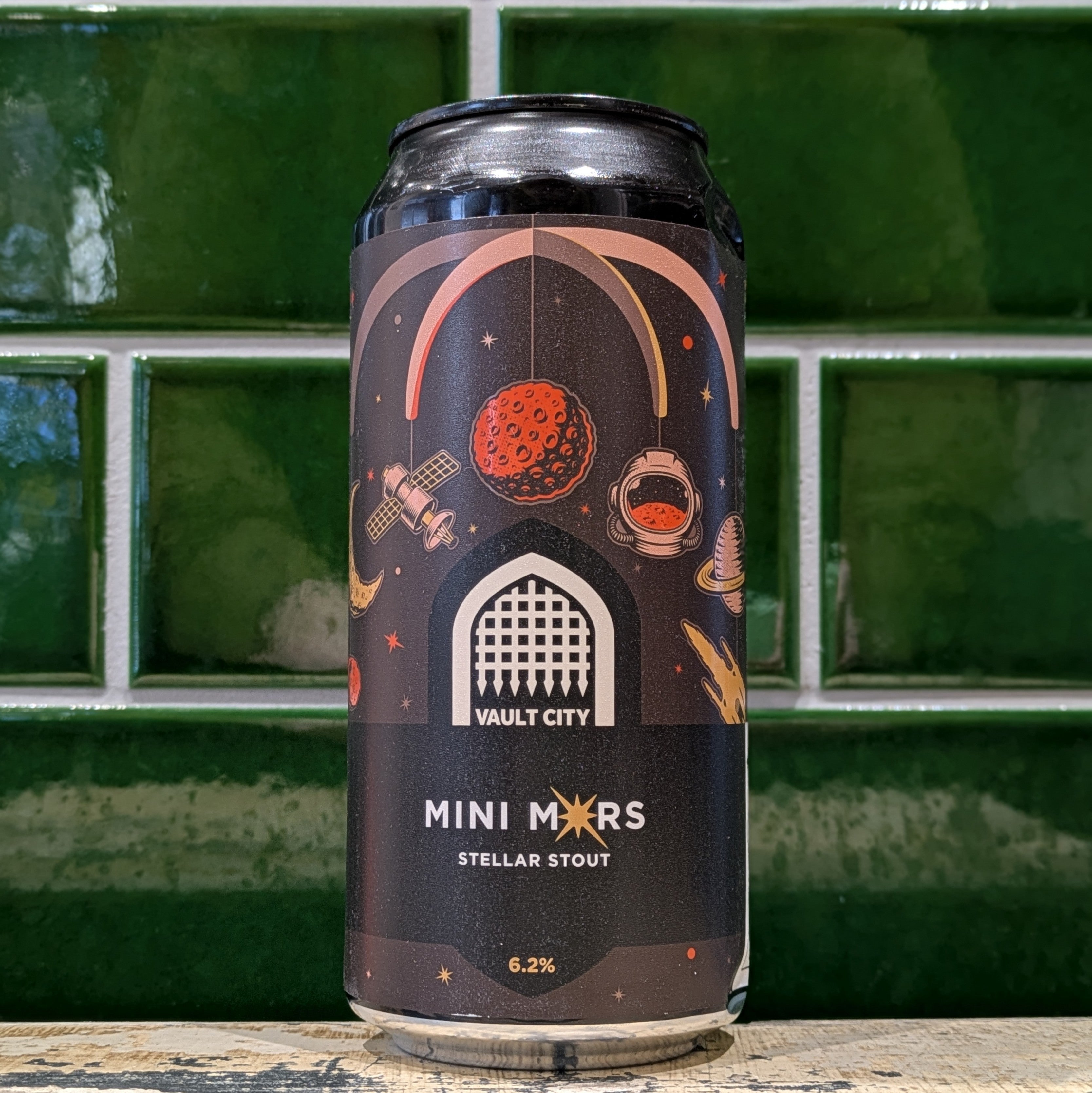 Vault City  Mini Mars : Milk Stout - Dead Time Beers