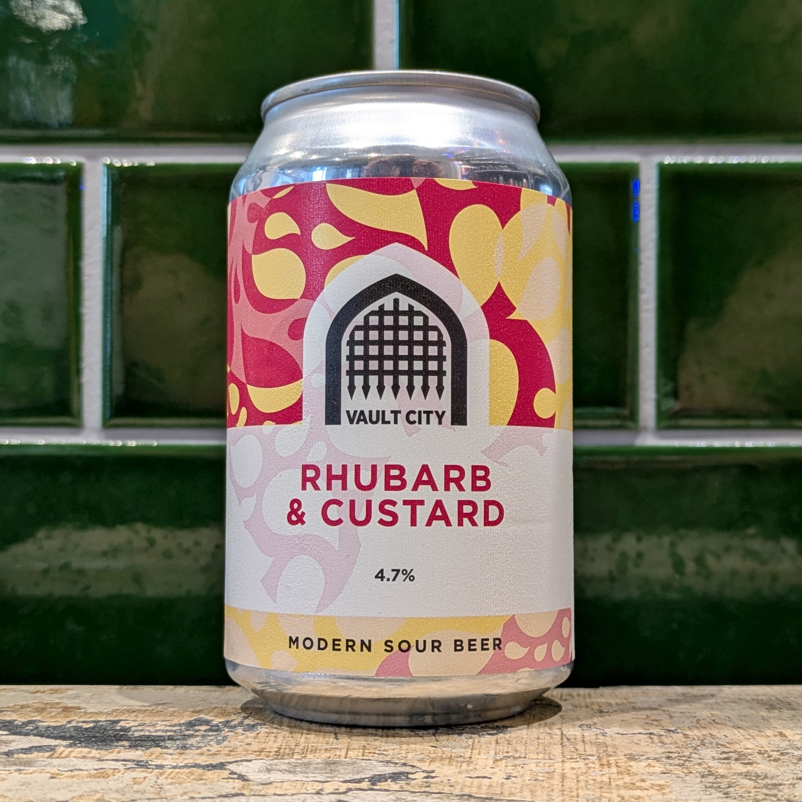 Vault City  Rhubarb & Custard Sour - Dead Time Beers