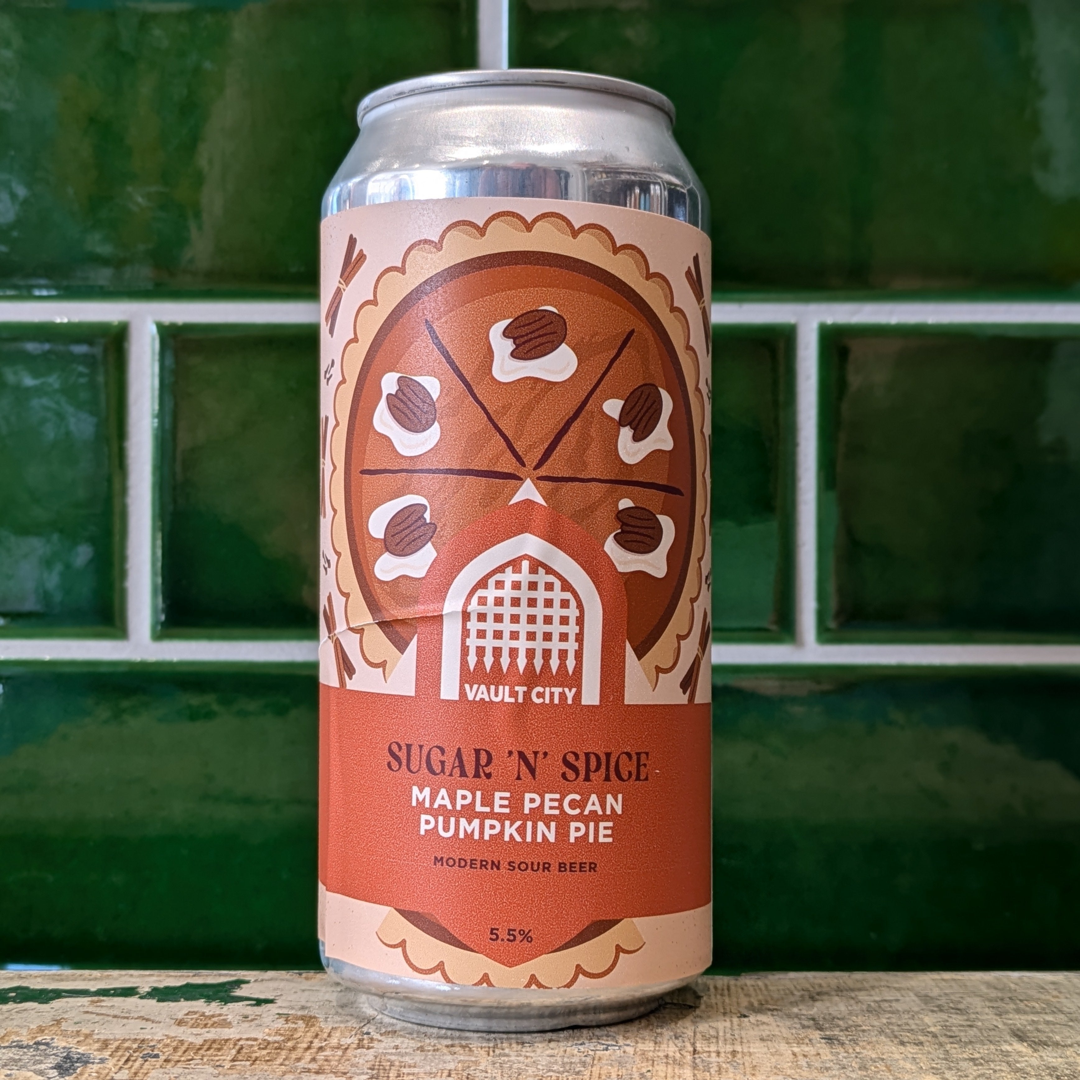 Vault City  Sugar N Spice : Pumpkin Pie Sour - Dead Time Beers