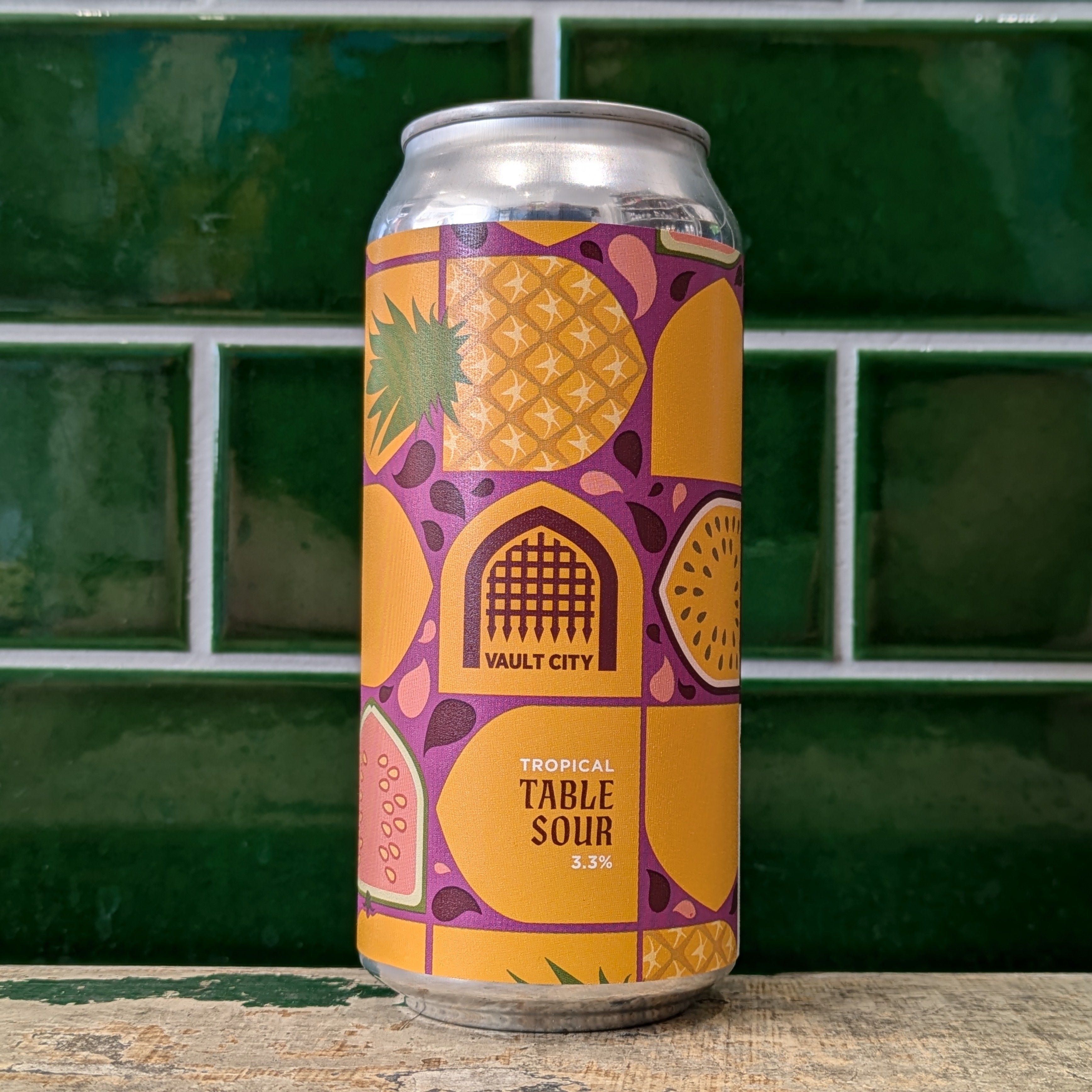 Vault City  Tropical Table Sour : Fruity Session Sour - Dead Time Beers