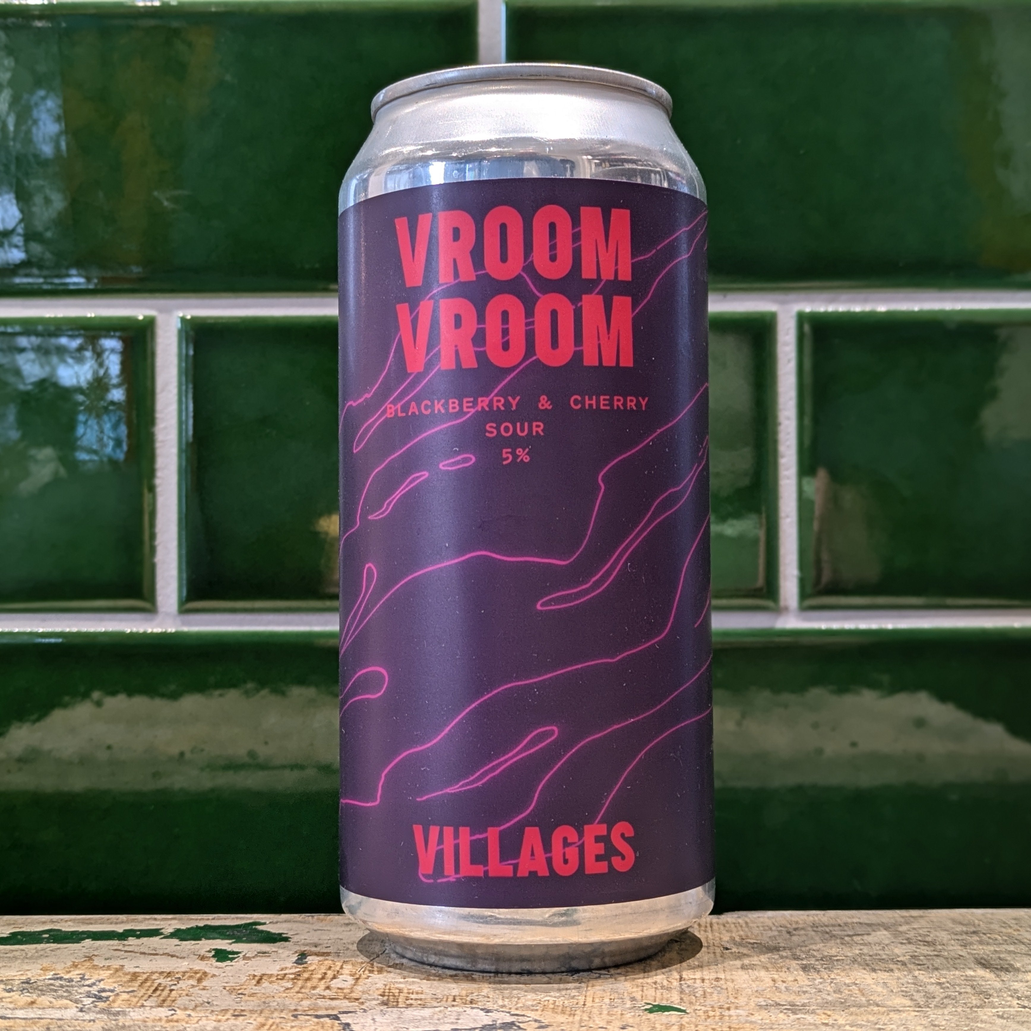 Villages  Vroom Vroom : Blackberry & Cherry Sour - Dead Time Beers