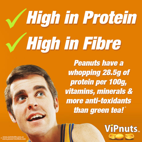 ViPnuts Lemon Chilli Flavoured Peanuts  63g