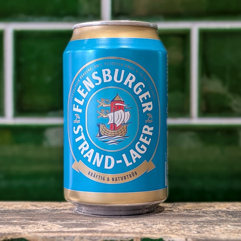 Flensburger | Strand Lager 33cl : Strong German Lager