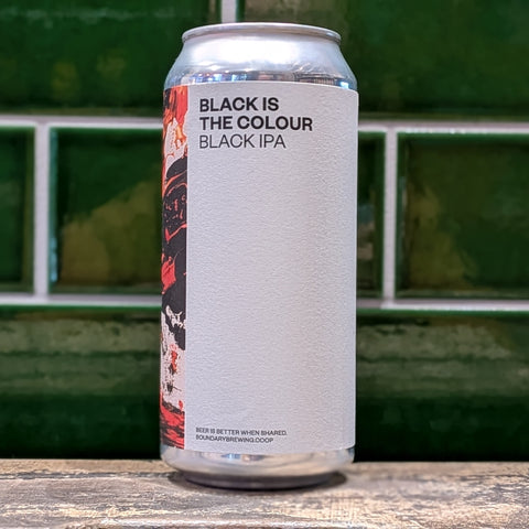 Boundary | Black Is The Colour : Black IPA