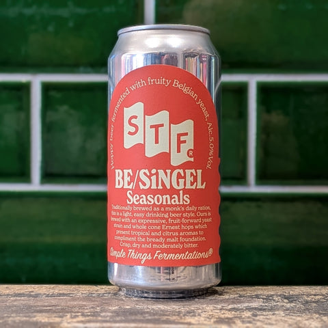 Simple Things Fermentation | Be Singel : Belgian Style Pale