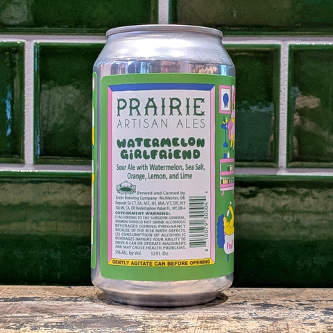 Prarie Artisan Ales | Watermelon Girlfried : Fruity Sour