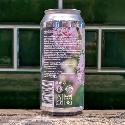 Arpus | Apricot x Rhubarb Berliner Weisse : Sour