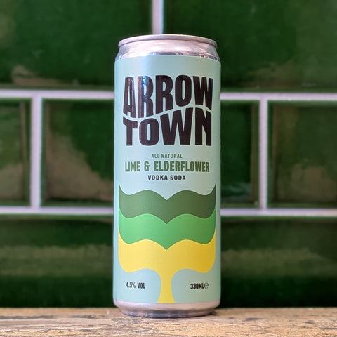 Arrowtown | Lime & Elderflower Vodka Soda