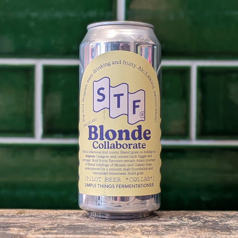 Simple Things Fermenation | Blonde : Belgian Blonde Ale