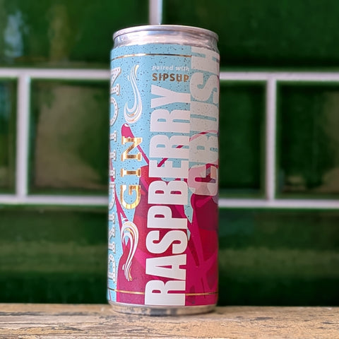 Brighton Gin | Raspberry Crush : Gin Canned Cocktail