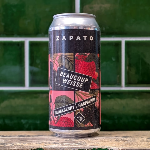 Zapato | Beaucoup Weisse : Blackberry and Raspberry Sour