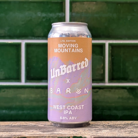 Unbarred | Moving Mountains : Baron West Coast IPA Collab