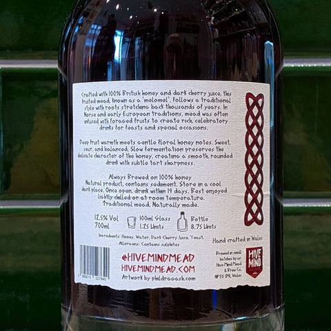 Hive Mind | Dark Cherry Traditional Mead 70cl
