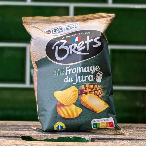 Brets Fromage Du Jura Cheese 40gr Crisps