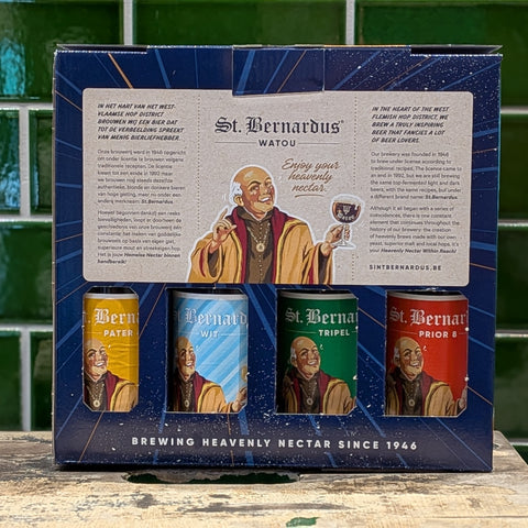 St Bernardus | 6 Pack Belgian Beer Gift Pack Plus 2 Glasses